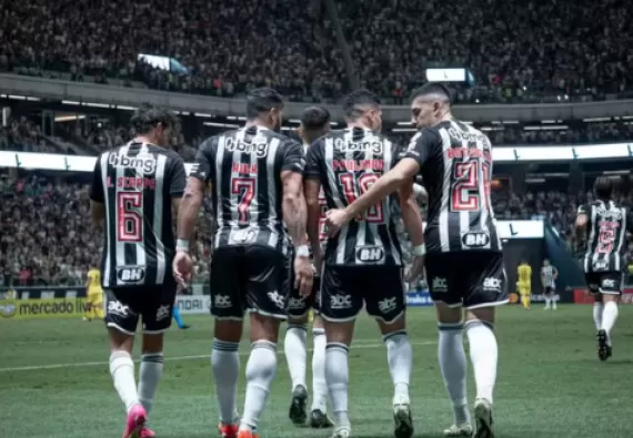 Atlético Mineiro vence a terceira na Libertadores 