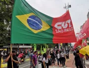 Ato contra políticas do governo Bolsonaro na Aveni