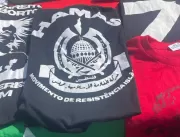 PCO vende camisas do Hamas em ato do Dia do Trabal