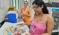 Bebês nascidos no Hospital Regional de Santa Maria