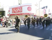 Desfile cívico vai contar com nova banda estudanti