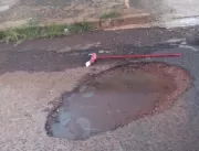Buracos nas vias de Uberlândia provocam acidentes 