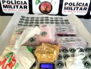 Drogas com selo do Cartel de Medellín são encontra