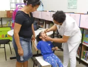Campanha de vacinação contra a poliomielite é pror