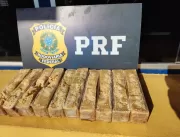 PRF apreende 5 kg de pasta base de cocaína, avalia