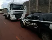 Homem que tentou forjar roubo de caminhão é preso 
