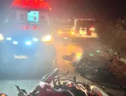 Motociclista morre após ser atingido e esmagado po