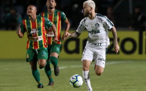 Copa do Brasil: Palmeiras vence Sampaio por 1 a 0 