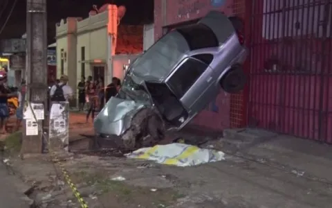 Condutor de veículo morre após perder controle e colidir em poste, em São Luís 