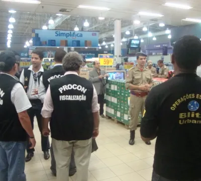 Operação Cidade Segura fiscaliza shopping centers no Jaracati