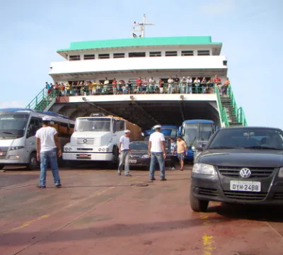 Viagens extras de ferry boats não serão realizadas no período do Carnaval