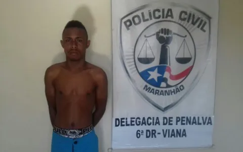 Homem foi preso no município de Penalva acusado de