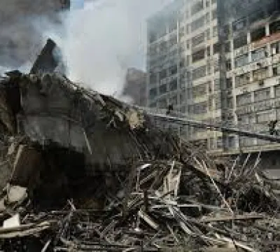 Aumenta para sete, número de vítimas de prédio que desabou em SP
