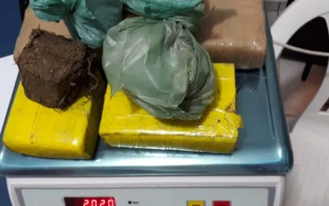 Grávida é presa com 15kg de maconha em Santa Inês