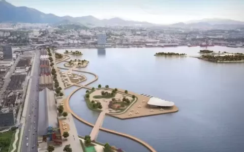 Projeto de parque na região portuária do Rio prevê