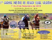 1º Grande prêmio do Jockey Clube Salamin - Serrolâ
