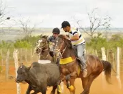Geraldinho e Vinicius - Pai e filho correndo vaque