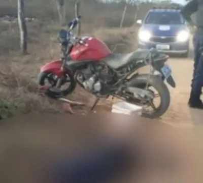 Homem morre em acidente na zona rural de Miguel Ca
