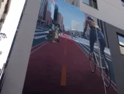 Mural do artista Apolo Torres colore novo empreend