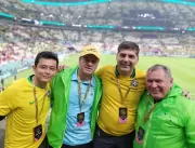 Copa do Mundo: Sidney Oliveira e Dunga comemoram v
