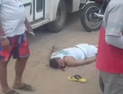 Homem fica ferido ao colidir moto em ônibus no Gen