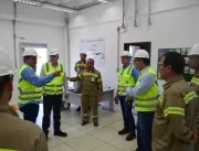Diretores da ENGIE Brasil visitam obras dos Comple