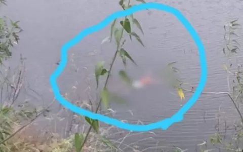 Corpo de bebê é encontrado boiando em uma lagoa em
