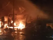 Vídeo: Homem agiu sozinho em incêndio que destruiu