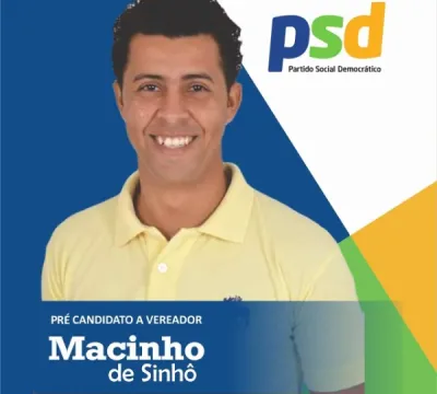 Marcinho de Sinhô reafirma pré candidatura a verea