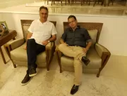 BASTIDORES: Cartaxo e Luiz Antônio estreitam relaç