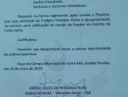 Atendendo pedido de Anésio Miranda, prefeito Emers