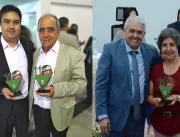 Paulo Neto, Roberto Cavalcanti e Naná Garcez são h