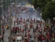 Comemoração do Flamengo termina em tumulto e panca