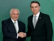 Temer aceita convite de Bolsonaro para chefiar mis