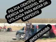 Polícia realiza perícia em moto que pode ter sido 