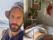 VIRALIZOU: Vaza vídeo de ex-BBB recebendo beijo gr