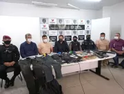 Paraíba contabiliza mais de 150 prisões de assalta