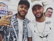 Ex-garçom, sósia de Neymar que parou shopping fatu