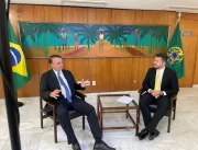 O tempo do PT já passou, diz Bolsonaro em entrevis