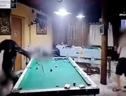 Bandidos invadem bar durante torneio de sinuca e a
