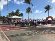Dezenas de ciclistas atendem a convite da CMJP e p
