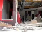 Em ação ousada, bandidos explodem banco 24h em Cam