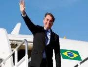 Avião de Bolsonaro arremete em aeroporto em Minas 