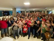 Veneziano reúne apoiadores em CG, defende voto em 
