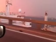 Ponte Rio-Niterói é liberada após batida de navio 