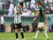 De virada, Arábia Saudita vence a Argentina 2X1) n