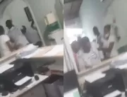 [VÍDEO] Médico e paciente trocam socos por demora 