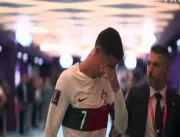Cristiano Ronaldo chora muito após a eliminação de