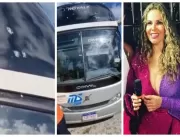 DESESPERADOR: Ônibus com cantora baiana a bordo é 