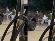 [VÍDEO] Homem que atirou em outro após ter carro c